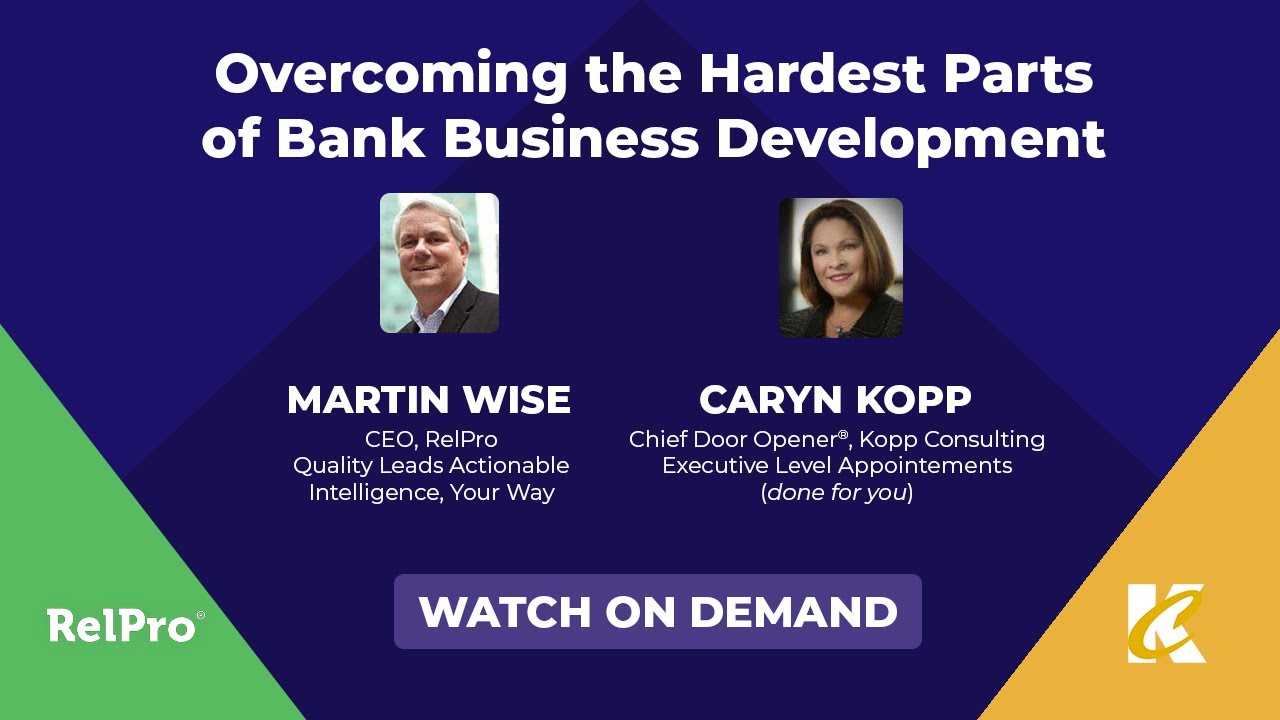 Overcoming the Hardest Parts of Bank Business Development