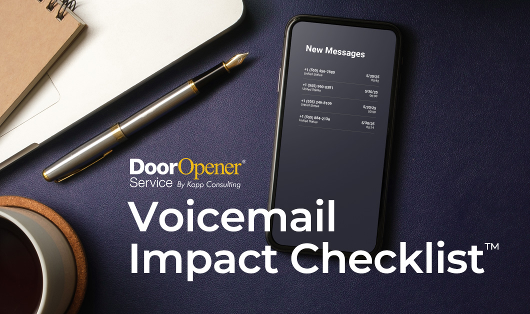 Voicemail Impact Checklist